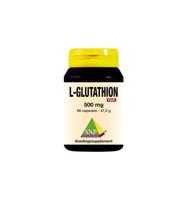 SNP L-Glutathion 500mg puur 60 Vegetarische capsules - thumbnail