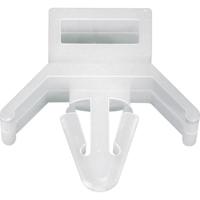 TRU COMPONENTS TC-PHC-8203 Kabelhouder 1593075 Bundel-Ø (bereik) 21.30 mm (max) Met lamellenvoet Natuur 1 stuk(s) - thumbnail