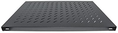 Intellinet 712545 19 inch 1 HE Vast inbouw Geschikt voor kastdiepte: vanaf 1000 mm Zwart