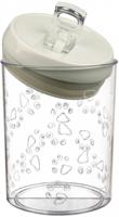 TRIXIE VOORRAADPOT KUNSTSTOF TRANSPARANT / WIT 1,5 LTR 17,5 CM - thumbnail