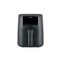 Severin FR 2461 Airfryer 4 l 1300 W Timerfunctie, Met display Zwart - thumbnail