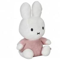 Nijntje Fluffy Knuffel 35 cm Roze - thumbnail