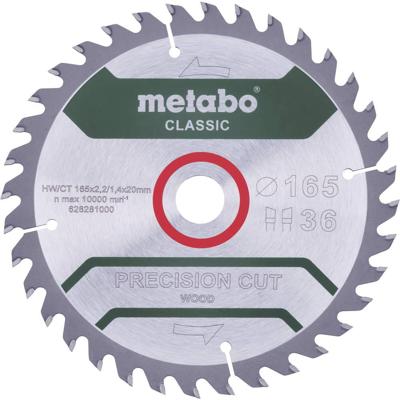 Metabo Accessoires Cirkelzaagblad | "Precision Cut Classic" | 190x30mm | Z48 WZ 15° - 628283000