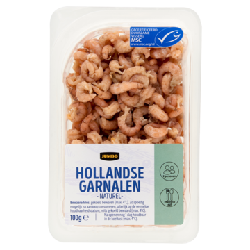 Jumbo Hollandse Garnalen Naturel 100 g