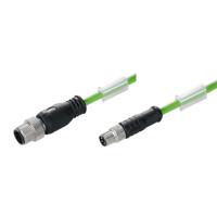 Weidmüller 1296791000 Sensor/actuator dataconnector, geassembleerd M12 Aantal polen (sensoren): 4 Stekker, recht 10.00 m 1 stuk(s) - thumbnail