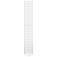 VidaXL Gabion paal rond ø30x200 cm gegalvaniseerd staal - thumbnail