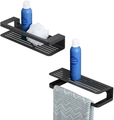 Tiger Caddy doucherek/handdoekrek 35x10,6x7cm zwart Tiger Caddy doucherek/handdoekrek 35x10,6x7cm zwart