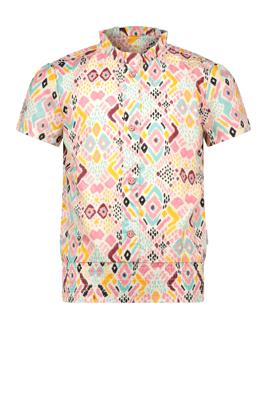 B.Nosy Meisjes top AOP - Hippie aztec