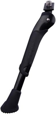 Atranvelo zijstandaard "rex" kickstand at.velo sram chain ring "x0 eagle transmission"aluminium, blackfor direct mount on crank arms with 8-bolt attachment, 3mm offset suitable for cranks with q-factor 174mm