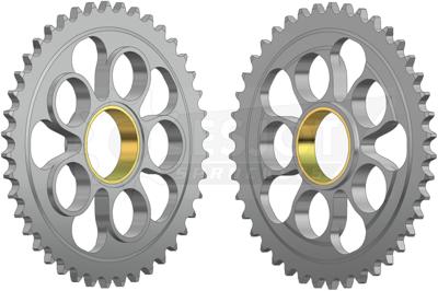 ESJOT Chain wheel 525 42z steel silver galvanized