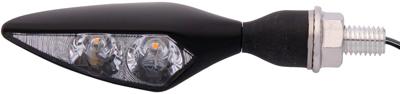 Kellermann led knipperlicht "micro rhombus extreme kl turn signal micro rhom extreme, black fr/rl