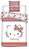 Hello Kitty Dekbedovertrek butterfly 140 X 200 cm - 65 x 65 cm - polykatoen - pre order - thumbnail