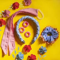 Invisibobble WrapstarFlores & Bloom Accessoire Hair Tie Meets Ribbon - thumbnail
