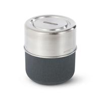 Black+Blum Glas Lunchpot - Ø95mm - Leisteen - thumbnail