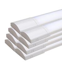 8x LED Batten 60cm - 18W 2520lm (140lm/W) - 6400K daglicht wit - Vervangt 160W - Samsung SMD LED chips - Flikkervrij - IP20 Stofdicht - Onderbouwverlichting - thumbnail