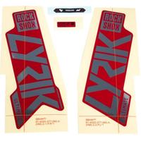 ROCKSHOX decor set "signatur series" decal set rs lyrik ult. silver - thumbnail