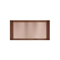 Hotbath &MORE Inbouwnis 30x60x10cm frameless Geborsteld Koper PVD - thumbnail