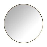 Ronde spiegel - ø70 cm - goud metalen lijst - thumbnail