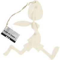 Creativ Company Konijn met ei, h: 18 cm, b: 17 cm, 1 set - thumbnail