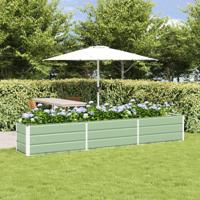 Plantenbak Pastelgroen 480 x 50 x 45 cm Gegalvaniseerd staal - thumbnail