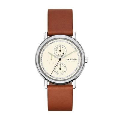 Horlogeband Skagen SKW6942 Leder Cognac 20mm Horlogeband Skagen SKW6942 Leder Cognac 20mm