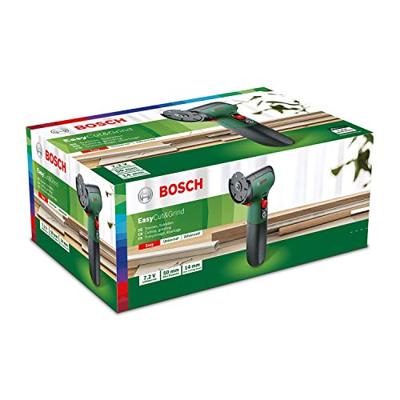 Bosch Groen EasyCut&Grind Accu Haakse Slijpmachine | 7,2 V | Incl. accessoires | In doos - 06039D2000 Bosch Groen EasyCut&Grind Accu Haakse Slijpmachine | 7,2 V | Incl. accessoires | In doos - 06039D2000