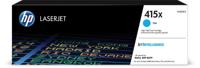 HP toner 415X, 6.000 pagina&apos;s, OEM W2031X, cyaan - thumbnail
