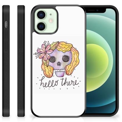 Mobiel Case iPhone 12 Mini Boho Skull Mobiel Case iPhone 12 Mini Boho Skull