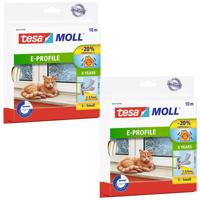 tesa E-PROFIL 05445-00500-00 Afdichtingstape Wit (l x b) 10 m x 9 mm 2 stuk(s) - thumbnail