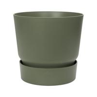 Elho Greenville bloempot 25 cm bladgroen - thumbnail