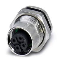 Phoenix Contact 1553462 Sensor/actuator inbouwconnector M12 Aantal polen (sensoren): 4 Bus, inbouw 20 stuk(s) - thumbnail