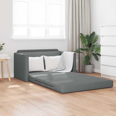 Slaapbank Donkergrijs 124 x 71 x 78 cm Stof