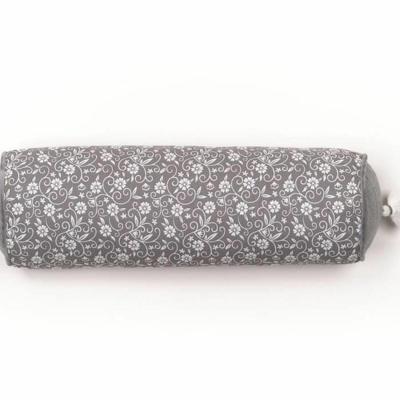 Polochon Kussen - TODAY - CHARME - Donkergrijze Capucine Print - 45 x 15 cm