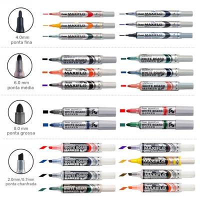 Pentel whiteboardmarker Maxiflo rood