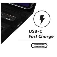 Tablet en toetsenbord Case Silver HT A9+ Blauw - thumbnail