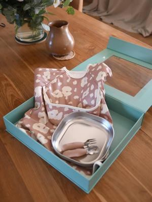 Cadeaupakket voor de eerste maaltijd - BEABA - Savannah Bloom