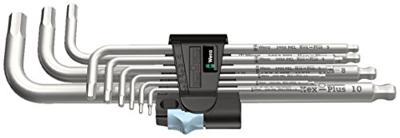 Wera 3950/9 Haakse schroevendraaierset 1.5 mm, 2 mm, 2.5 mm, 3 mm, 4 mm, 5 mm, 6 mm, 8 mm, 10 mm 9-delig Wera 3950/9 Haakse schroevendraaierset 1.5 mm, 2 mm, 2.5 mm, 3 mm, 4 mm, 5 mm, 6 mm, 8 mm, 10 mm 9-delig