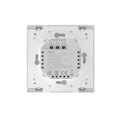 Aqara Draadloze wandschakelaar WS-EUK02 Wit Apple HomeKit Aqara Draadloze wandschakelaar WS-EUK02 Wit Apple HomeKit