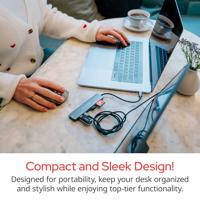 Verbatim Essentials 32158 USB-hub 5 GBit/s Grijs - thumbnail