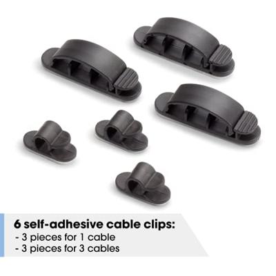 Vogels Kabeldoorlaat Zwart