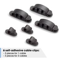 Vogels Kabeldoorlaat Zwart - thumbnail