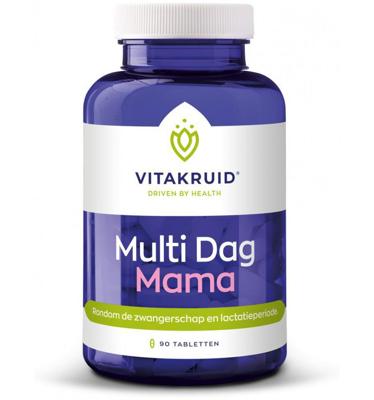 Vitakruid Multi Dag Mama 100% Vegan Tabletten Vitakruid Multi Dag Mama 100% Vegan Tabletten