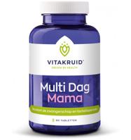 Vitakruid Multi Dag Mama 100% Vegan Tabletten - thumbnail