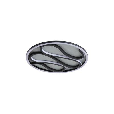 Searchlight PlafonniereZendisc slinger zwart - 81100-39BK