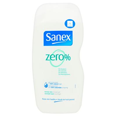 Sanex Douchegel Zero % Normale Huid - 500 ml