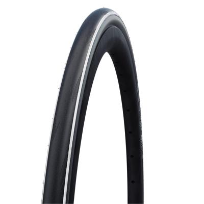 Schwalbe Vouwband one v-guard 28 x 1.00" / 25-622 - zwart met een witte streep