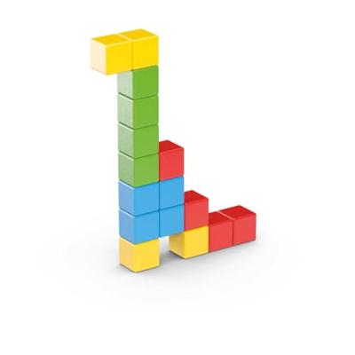 Magnetische blokken - GEOMAG - Creatieve set - 16 stuks - Educatief - Gerecycled plastic - Vanaf 12 maanden