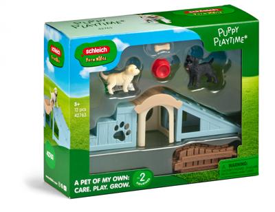 schleich FARM WORLD avonturentijd voor puppy's 42763