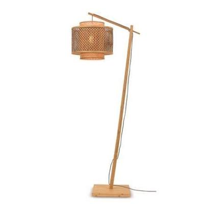GOOD&MOJO Vloerlamp 'Bhutan' Small, Bamboe, kleur Naturel GOOD&MOJO Vloerlamp 'Bhutan' Small, Bamboe, kleur Naturel