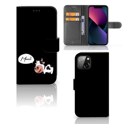 Apple iPhone 13 Leuk Hoesje Cow Apple iPhone 13 Leuk Hoesje Cow